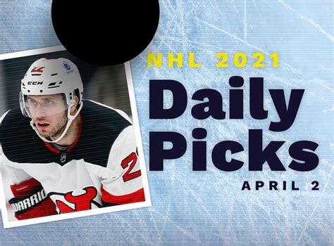 NHL Acca Tips, Betting & Parlay Selections 4 April.